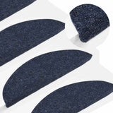 Stair Mats Self-adhesive 30 pcs Blue 56x17x3 cm 3365917