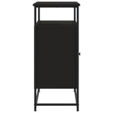 Sideboard Black 100x35x80 cm Engineered Wood 835539