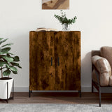 Sideboard Smoked Oak 69.5x34x90 cm Engineered Wood 827737