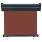 Balcony Side Awning 85x250 cm Brown 48411