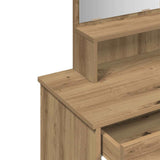 Dressing Table with Mirror Artisan Oak 86.5x35x136 cm 857010