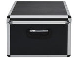 Storage Cases 3 pcs Black Aluminium 91853