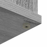 Electric Fireplace Grey Sonoma 47 x 18 x 48 cm Engineered wood 8021068