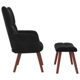 Relaxing Chair Black Velvet 42022443