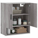 Wall Cabinet Grey Sonoma 60x31x70 cm Engineered Wood 829930