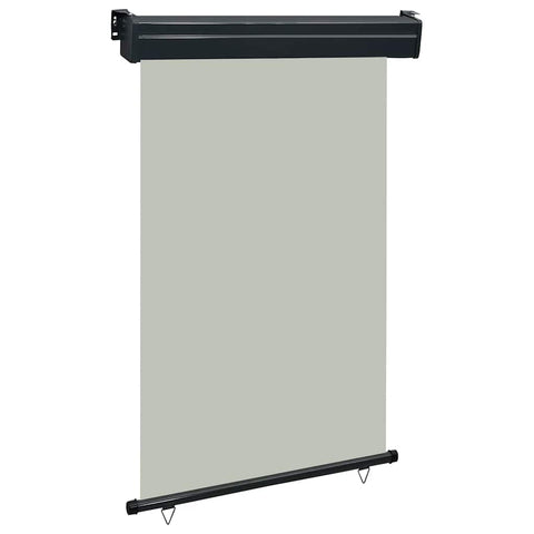 Balcony Side Awning 125x250 cm Grey 48422
