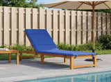 Sunlounger Cushion GEMERT 100% Polyester Royal Blue 948516