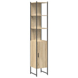 Bathroom Furniture Set 4 pcs Sonoma Oak Engineered Wood 3399393