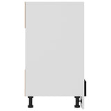 Oven Cabinet Lyon Black 60x46x81.5 cm Engineered Wood 802498