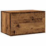 Cat Litter Box Enclosure Old Wood 80x50x45 cm Engineered Wood 857740