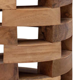 288808 Beside Cabinet 30x30x45 cm Solid Teak Wood