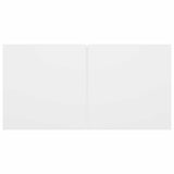 10 Piece TV Cabinet Set White Engineered Wood 3078665