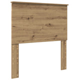 Bed Frame with Drawer Artisan Oak 90 x 190 cm Engineered Wood 3411367