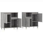 Sideboards 2 pcs Grey Sonoma Engineered Wood 3190123