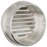 Air Vent Covers 8 pcs Silver 200 mm Stainless Steel 42019383