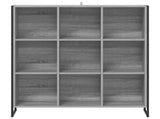 Book Cabinet Grey Sonoma 99.5 x 30 x 108.5 cm Engineered Wood 886525