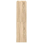 ZNTS Shoe Rack Sonoma Oak 60x25x100 cm Engineered Wood 859871