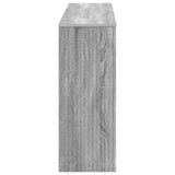 Console Table Grey Sonoma 155 x 29 x 74 cm Engineered Wood 899892