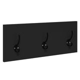4 Piece Hallway Furniture Set Black Engineered Wood 847920