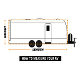 Caravan Cover Grey M 210094
