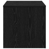 Nesting Table 3 pcs Black Oak Engineered Wood 862676