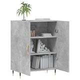 Sideboard Concrete Grey 69.5x34x90 cm Engineered Wood 827704