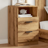 ZNTS Bedside Cabinet Artisan Oak 40x36x65 cm Engineered Wood 856846