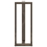 Bar Table Legs T-Shaped 2 pcs Natural Steel 40x35x cm Steel 4013087