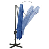 Cantilever Garden Parasol Azure Blue 312378