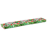 ZNTS Pallet Cushion for Bench Tropical Jungle 200x40x8 cm Oxford Fabric 42001687