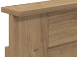 Bed Frame with Storage and Headboard Artisan Oak 180 x 200 cm 3445824
