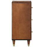 Sideboard with Drawer Brown 40 x 33 x 75 cm Solid Mango Wood 4018759