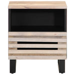 Bedside Cabinets 2 pcs 40x33x46 cm Solid Wood Bleached Mango 377473