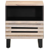 Bedside Cabinets 2 pcs 40x33x46 cm Solid Wood Bleached Mango 377473