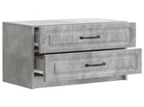 Bedside Cabinet with Drawer Concrete Grey 62 x 34.5 x 44.5 cm 895698