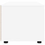TV Cabinet with Drawer White 100 x 48 x 43 cm Engineered Wood 888927