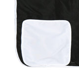 Kids' Loft Bed with Curtains without Mattress White&Black 90x200cm 3206967