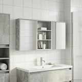 Bathroom Cabinet Set 3 pcs 126 x 16 x 62.5 cm Engineered wood 3403827