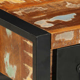 Bedside Cabinet Multicolour 35x34x45 cm Solid Wood Reclaimed 4013569