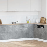 Drawer Bottom Cabinet Lyon Concrete Grey 60x46x81.5 cm Engineered Wood 856088