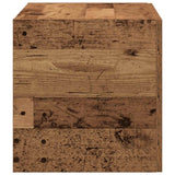 Wall Cabinet Old Wood 80x39x40 cm Engineered Wood 856028