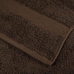 ZNTS Premium Sauna Towels SOLUND 2pcs Brown 80x200cm 600gsm 137242