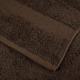 ZNTS Premium Sauna Towels SOLUND 2pcs Brown 80x200cm 600gsm 137242