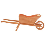 Wheelbarrow Planter 128x45.5x43 cm Solid Wood Fir 364229