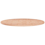 Round Table Top 80x1.5 cm Solid Wood Oak 342898