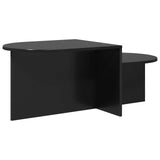Coffee Table Black Oak 100 x 50 x 40 cm Engineered Wood 8001047