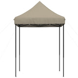 ZNTS Foldable Party Tent Pop-Up Taupe 200x200x306 cm 4004986