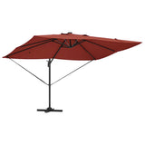 Umbrella Terracotta 352 x 251 x 265 cm Polyester and Aluminium 42003334