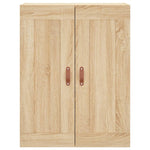 Wall Mounted Cabinets 2 pcs Sonoma Oak Engineered Wood 3197996