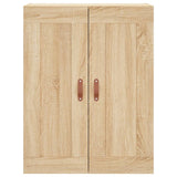 Wall Mounted Cabinets 2 pcs Sonoma Oak Engineered Wood 3197996